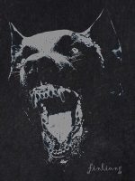 Doberman Print Washed T-shirt