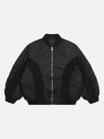American Style Trend Simple Loose Warm Flight Cotton Jacket - 1482