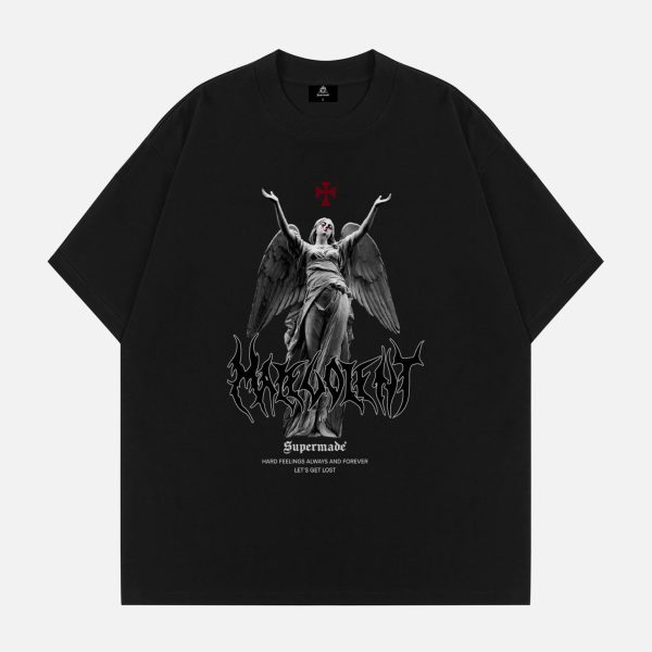 Dark Print T-shirt -1428