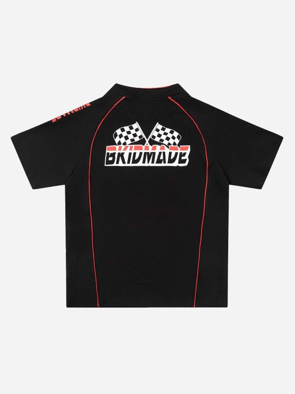 Racing Style Niche T-shirt - 1641