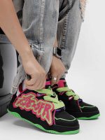 High Street Thick Bottom Board Shoes Couple Models -1591
