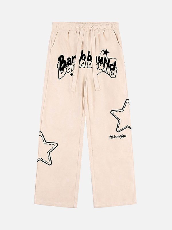 American Casual Suede Loose Pants