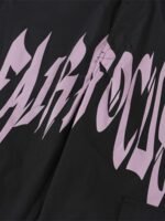 Letter Print Casual Work Pants