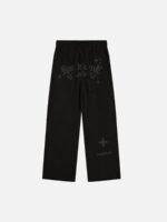Alphabet Suede Pants