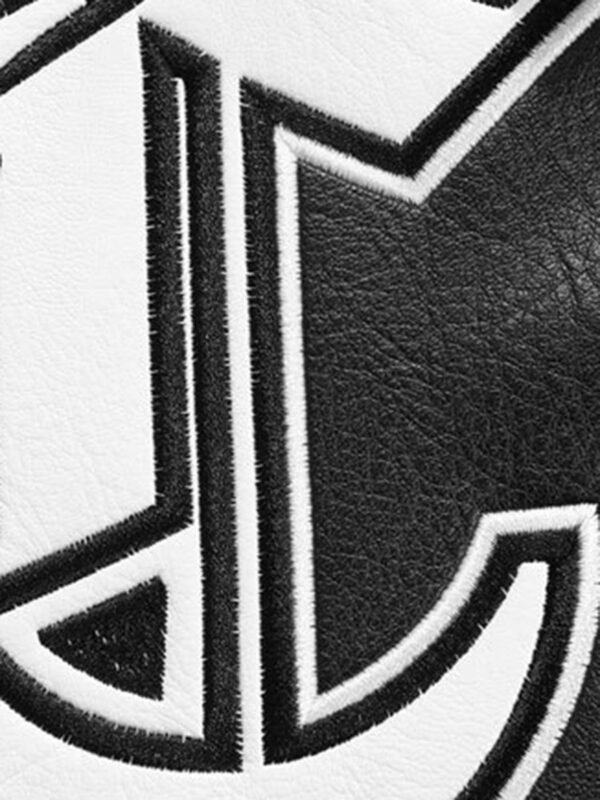 Stallion Letter PU Leather Jacket - 1635