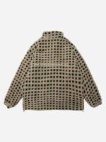 Lamb's Wool Vintage Plaid Jacket