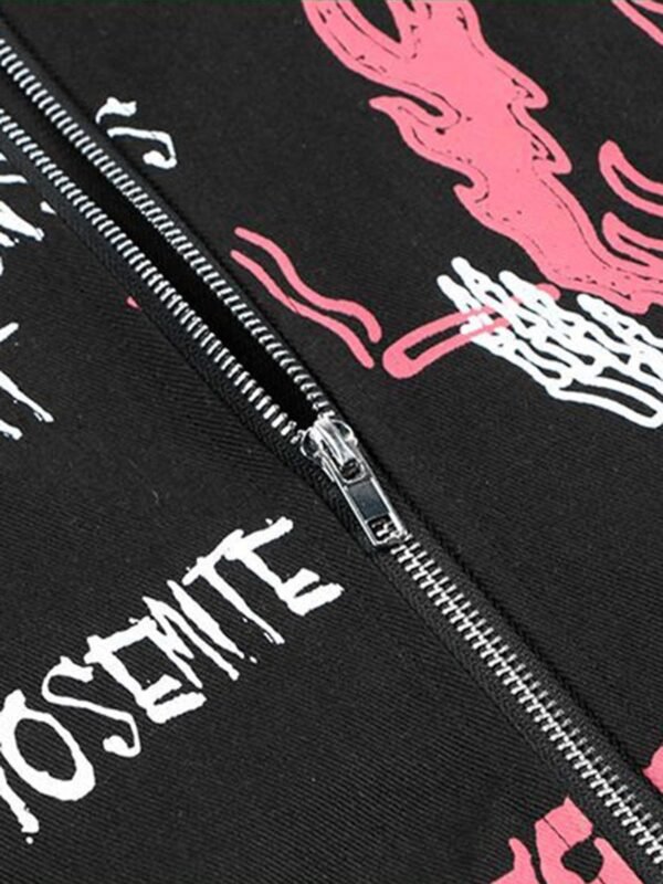 Graffiti Zipper Jacket