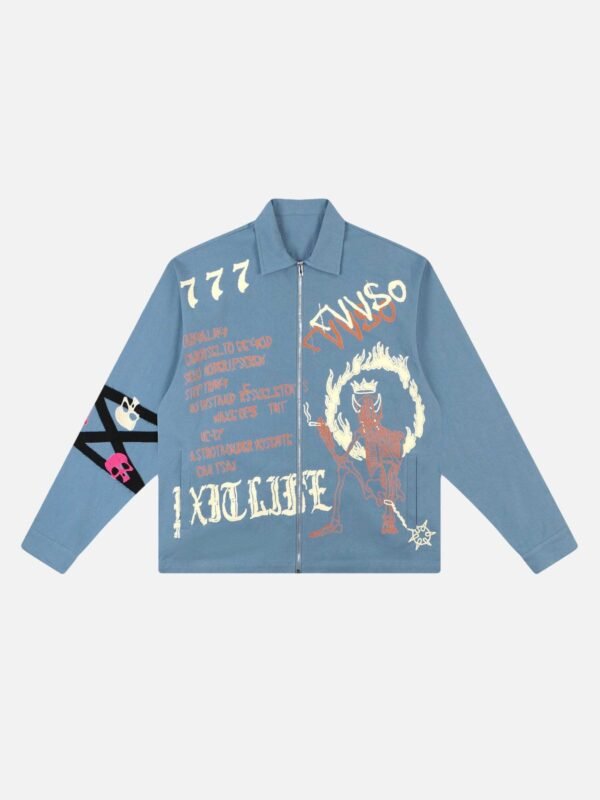 Graffiti Zipper Jacket