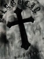 American Vintage Tie-dye Gradient Plush Embroidered Lambswool Jacket - 1558