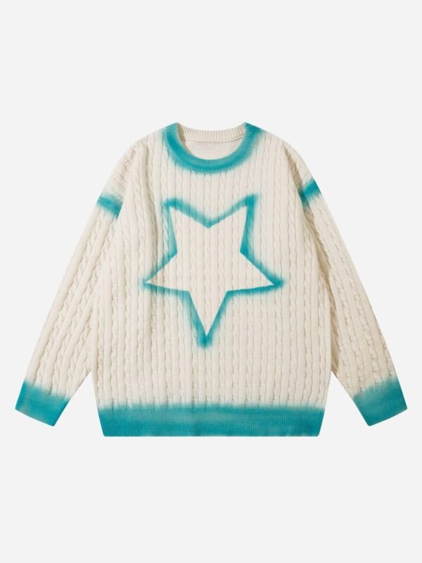 Star Loose Sweater