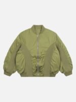 American Style Trend Simple Loose Warm Flight Cotton Jacket - 1482