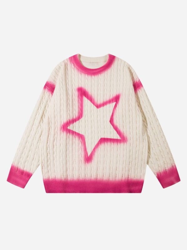 Star Loose Sweater