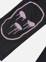 Letter Print Casual Work Pants