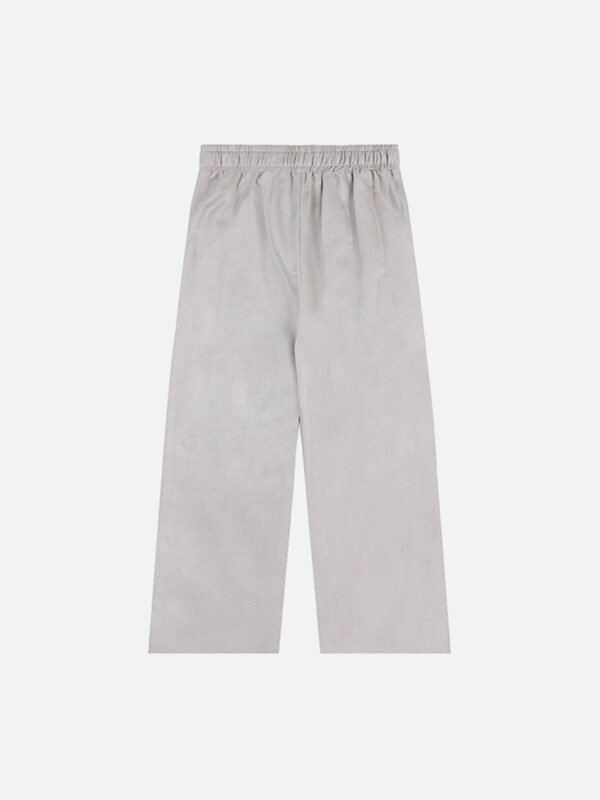 Alphabet Suede Pants
