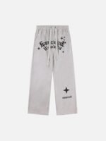 Alphabet Suede Pants