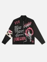 Graffiti Zipper Jacket