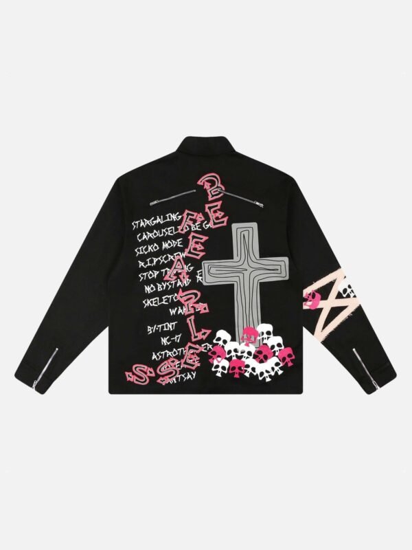 Graffiti Zipper Jacket