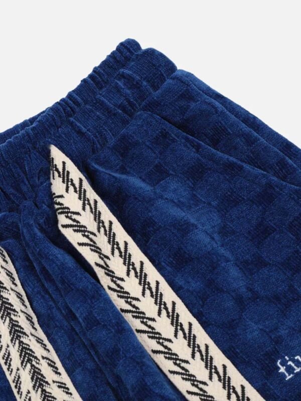 High Waist Straight Cotton Sweatpants -1284