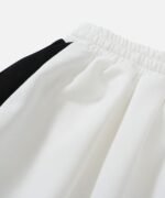 Color-coded Printed Casual Shorts