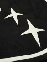 Suede Letter Embroidery Shorts